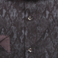 Tallia Men's Printed Collared Classic Fit Stretch Dress Shirt Black Size 14.5X32X33