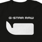 G Star Raw Men's Graphic Print T Shirt Black Size M