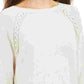 स्टाइल एंड कंपनी वीमेन लेज़ अप शेवरॉन ट्रिम स्वेटर बेज साइज़ एक्स्ट्रा-लार्ज