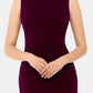 Betsy & Adam Women's Ruffle Back Gown Red Size 6