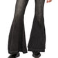 Free People Women's Irreplaceable High Waist Flare Jeans Black Size 31