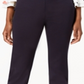Charter Club Women's Pull on Ponte Knit Pants Blue Size 8 Petite