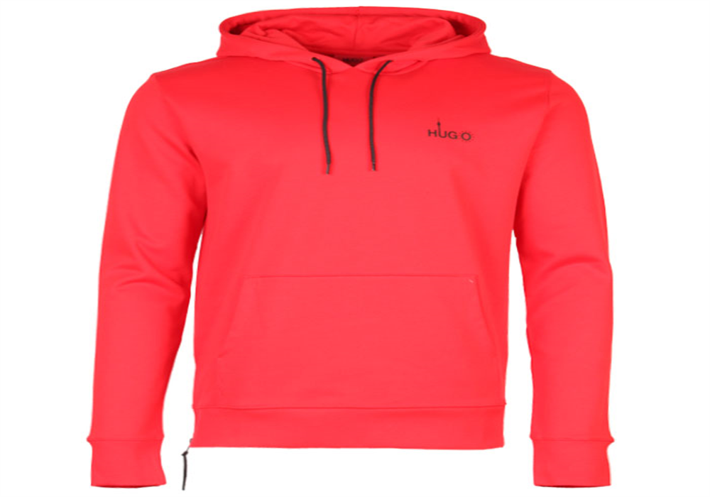 Hugo Boss Men's Sweater Graphic Back Pullover Pink Size Large