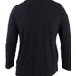 Style & Co Women's Printed Roll Tab Sleeve Top Black Size Petite P