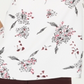 Alfani Women's Printed Ruffle Trim Top White Size Petite L