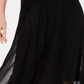 Alfani Women's Mesh MIDI Skirt Black Size Petite S