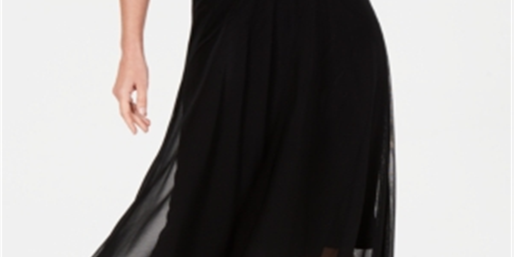 Alfani Women's Mesh MIDI Skirt Black Size Petite S