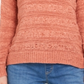 Style & Co Women's Tape Yarn Pullover Sweater Orange Size Petite Large