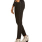 INC International Concepts Women's Studded Frayed Hem Skinny Jeans Black Size 0