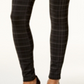Style & Co Women's Comfort Waist Casual Leggings Black Howdy Size Petite L