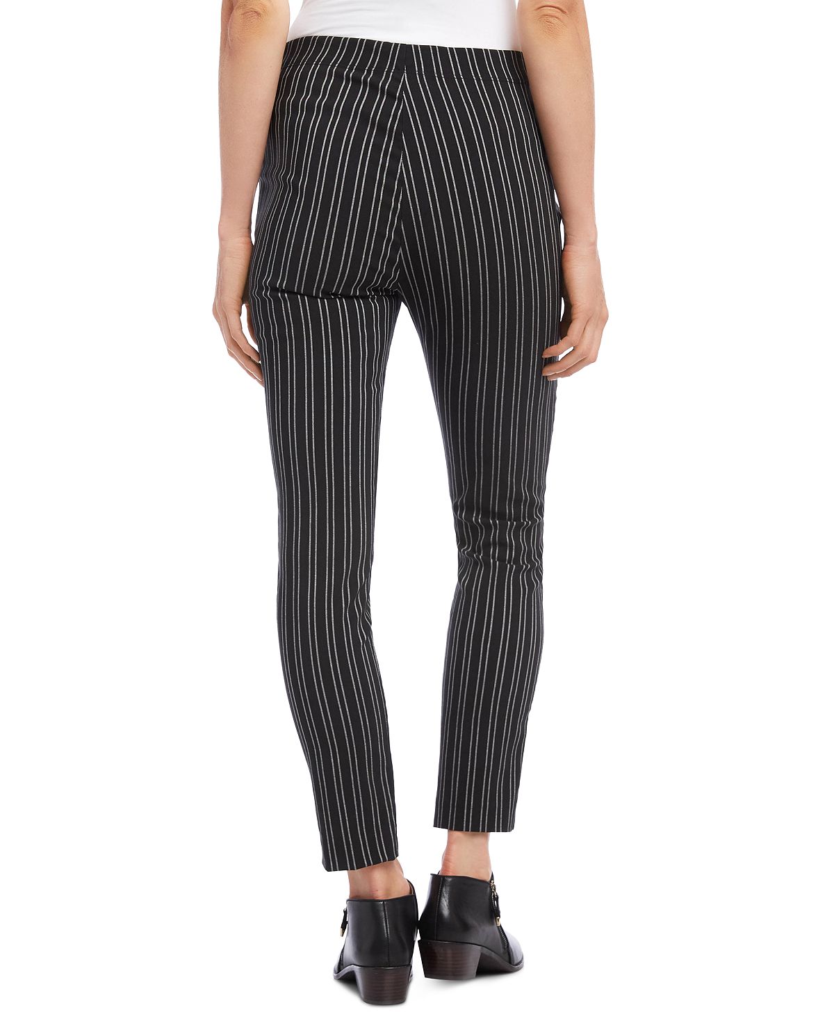 Karen Kane Women's Pinstripe Pants Black Size Small