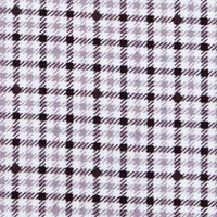 SOCIETY of THREADS पुरुषों के लिए चेक कॉलर स्लिम फिट ड्रेस शर्ट काला साइज़ XL17.5x34-35
