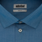 Kenneth Cole Men's Slim Fit Solid Dress Shirt Hazy Blue Size M