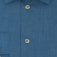 Kenneth Cole Men's Slim Fit Solid Dress Shirt Hazy Blue Size M