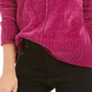 Style & Co Women's Chenille Sweater Electix Orchid Size Petite S