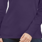 Karen Scott Women's Cotton Turtleneck Top Purple Size Petite M