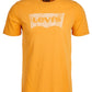 Levi's Men's Batwing Logo Print T Shirt Yellow Size XX-Large