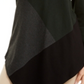 Alfani Women's Plus Colorblocked Asymmetrical Top Green Size 3X