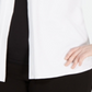 JM Collection Women's Plus Crochet Trim Cardigan White Size 0X