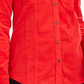 Charter Club Women's Button Down Cotton Corduroy Shirt Red Size Petite Small