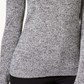 Karen Scott Women's Cotton Mock Neck Sweater Gray Size Medium