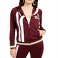 Juicy Couture Women's on Tour Logo Track Jacket Purple Size Small