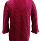 Alfani Women's Plus V Neck Ribbed Blouse Red Size 0X