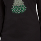 Karen Scott Women's Cotton Holiday Print T Shirt Black Size Small
