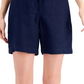Charter Club Women's Pull On Shorts Blue Size X-Large