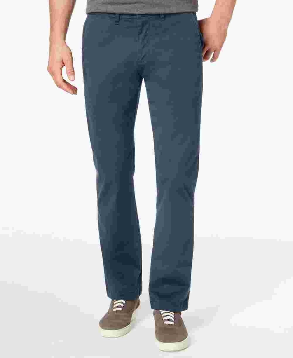 Tommy Hilfiger Men's Custom Fit Chino Pants Blue Size 38X30