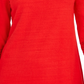Charter Club Women's Crochet Inset Top Red Size Large