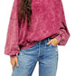 Free People 213 Tee Wine Dark Red Size Medium