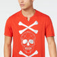 INC International Concepts Men's Skull & Cross Bones T-Shirt Red Size Large