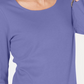 Karen Scott Women's Petite Cotton Scoop-Neck Top Purple Size PM