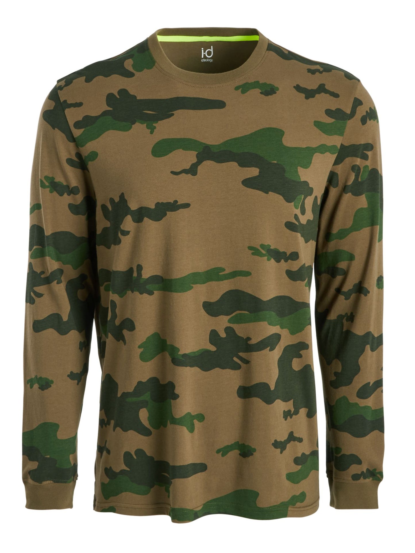 Ideology Men's Long Sleeve Classic Fit Casual Shirt Green Size XX-Large