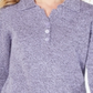 Karen Scott Women's Point Collar Sweater Lavander Size Petite XL