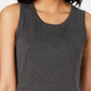 Charter Club Women's Sleeveless Crew-Neck Sweater Dark Gray Size X-Small