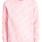 Champion Big Girls Script-Print Sweatshirt Pink Size Medium