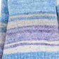 Style & Co Women's Ombre Long Sleeve Crew Neck Sweater Blue Size Large