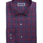 Club Room Men's Dress Shirt Button Down Performance Red Size 17
