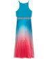 rare-editions-womens-ombre-pleated-skirt-blue-size-10