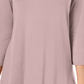 JM Collection Women's Scoop-Neck Top Pink Size Small