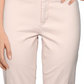 Calvin Klein Women's Denim Mid-Rise Straight Leg Jeans Blush Size 12