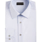 Alfani Men's Geometric Print Dress Shirt Blue Size 16X16