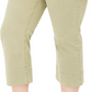 Celebrity Pink Women's Plus Size Montauk Cropped Pants Green Size 20W