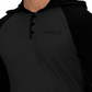Hurley Men's Colorblocked Thermal Hoodie Gray Size XX-Large