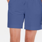 Karen Scott Women's Pull On Drawstring Shorts Blue Size Small