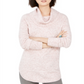 Style & Co Women's Cowlneck Sweater Purple Size Petite Medium