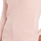 Charter Club Women's Cotton Textured V Neck Sweater Pink Size XX-Large