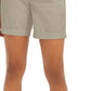 Charter Club Women's Twill Casual Shorts Beige Size 14